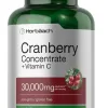 Cranberry Concentrate + Vitamin C 30,000mg - 120 Capsules